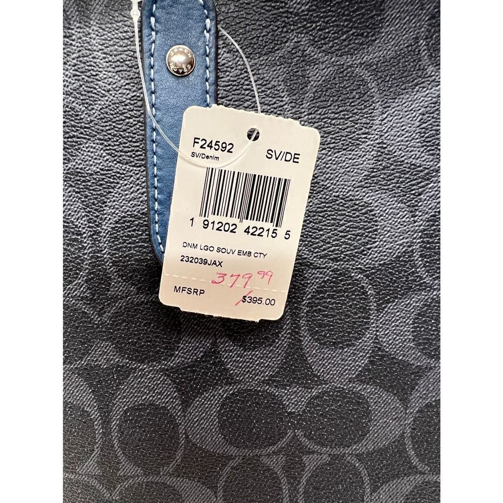 🔥🎁NWT! Coach City Tote Handbag Large Msrp:$395.00 - Picture 10 of 11